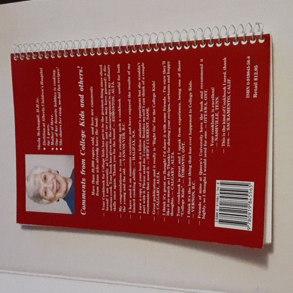 Cookbook For Coĺlege Kids 1996 - Picture 2 of 3